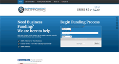 Desktop Screenshot of businessfundingpartners.com